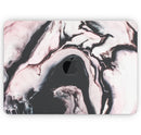 Modern Marble Coral Mix V5 - Skin Decal Wrap Kit Compatible with the Apple MacBook Pro, Pro with Touch Bar or Air (11", 12", 13", 15" & 16" - All Versions Available)