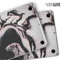 Modern Marble Coral Mix V5 - Skin Decal Wrap Kit Compatible with the Apple MacBook Pro, Pro with Touch Bar or Air (11", 12", 13", 15" & 16" - All Versions Available)