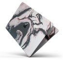 Modern Marble Coral Mix V5 - Skin Decal Wrap Kit Compatible with the Apple MacBook Pro, Pro with Touch Bar or Air (11", 12", 13", 15" & 16" - All Versions Available)