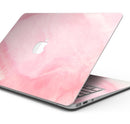Modern Marble Coral Pink Mix V1 - Skin Decal Wrap Kit Compatible with the Apple MacBook Pro, Pro with Touch Bar or Air (11", 12", 13", 15" & 16" - All Versions Available)