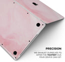 Modern Marble Coral Pink Mix V1 - Skin Decal Wrap Kit Compatible with the Apple MacBook Pro, Pro with Touch Bar or Air (11", 12", 13", 15" & 16" - All Versions Available)