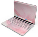 Modern Marble Coral Pink Mix V1 - Skin Decal Wrap Kit Compatible with the Apple MacBook Pro, Pro with Touch Bar or Air (11", 12", 13", 15" & 16" - All Versions Available)