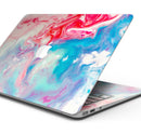 Modern Marble Cotton Candy Mix V1 - Skin Decal Wrap Kit Compatible with the Apple MacBook Pro, Pro with Touch Bar or Air (11", 12", 13", 15" & 16" - All Versions Available)