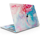 Modern Marble Cotton Candy Mix V1 - Skin Decal Wrap Kit Compatible with the Apple MacBook Pro, Pro with Touch Bar or Air (11", 12", 13", 15" & 16" - All Versions Available)