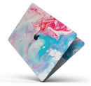 Modern Marble Cotton Candy Mix V1 - Skin Decal Wrap Kit Compatible with the Apple MacBook Pro, Pro with Touch Bar or Air (11", 12", 13", 15" & 16" - All Versions Available)