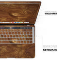 Modern Marble Gold Metallic Mix V2 - Skin Decal Wrap Kit Compatible with the Apple MacBook Pro, Pro with Touch Bar or Air (11", 12", 13", 15" & 16" - All Versions Available)