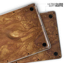 Modern Marble Gold Metallic Mix V2 - Skin Decal Wrap Kit Compatible with the Apple MacBook Pro, Pro with Touch Bar or Air (11", 12", 13", 15" & 16" - All Versions Available)
