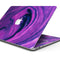 Modern Marble Purple Mix V1 - Skin Decal Wrap Kit Compatible with the Apple MacBook Pro, Pro with Touch Bar or Air (11", 12", 13", 15" & 16" - All Versions Available)