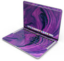 Modern Marble Purple Mix V1 - Skin Decal Wrap Kit Compatible with the Apple MacBook Pro, Pro with Touch Bar or Air (11", 12", 13", 15" & 16" - All Versions Available)