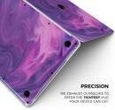 Modern Marble Purple Mix V2 - Skin Decal Wrap Kit Compatible with the Apple MacBook Pro, Pro with Touch Bar or Air (11", 12", 13", 15" & 16" - All Versions Available)