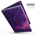Modern Marble Purple Mix V2 - Skin Decal Wrap Kit Compatible with the Apple MacBook Pro, Pro with Touch Bar or Air (11", 12", 13", 15" & 16" - All Versions Available)