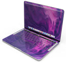 Modern Marble Purple Mix V2 - Skin Decal Wrap Kit Compatible with the Apple MacBook Pro, Pro with Touch Bar or Air (11", 12", 13", 15" & 16" - All Versions Available)