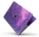 Modern Marble Purple Mix V2 - Skin Decal Wrap Kit Compatible with the Apple MacBook Pro, Pro with Touch Bar or Air (11", 12", 13", 15" & 16" - All Versions Available)