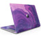 Modern Marble Purple Mix V3 - Skin Decal Wrap Kit Compatible with the Apple MacBook Pro, Pro with Touch Bar or Air (11", 12", 13", 15" & 16" - All Versions Available)