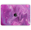 Modern Marble Purple Mix V4 - Skin Decal Wrap Kit Compatible with the Apple MacBook Pro, Pro with Touch Bar or Air (11", 12", 13", 15" & 16" - All Versions Available)