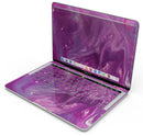 Modern Marble Purple Mix V4 - Skin Decal Wrap Kit Compatible with the Apple MacBook Pro, Pro with Touch Bar or Air (11", 12", 13", 15" & 16" - All Versions Available)