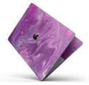 Modern Marble Purple Mix V4 - Skin Decal Wrap Kit Compatible with the Apple MacBook Pro, Pro with Touch Bar or Air (11", 12", 13", 15" & 16" - All Versions Available)