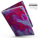 Modern Marble Purple Mix V5 - Skin Decal Wrap Kit Compatible with the Apple MacBook Pro, Pro with Touch Bar or Air (11", 12", 13", 15" & 16" - All Versions Available)