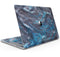 Modern Marble Sapphire Metallic Mix V11 - Skin Decal Wrap Kit Compatible with the Apple MacBook Pro, Pro with Touch Bar or Air (11", 12", 13", 15" & 16" - All Versions Available)
