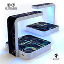 Modern Gold Dark Agate V10 UV Germicidal Sanitizing Sterilizing Wireless Smart Phone Screen Cleaner + Charging Station