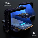 Modern Gold Dark Agate V10 UV Germicidal Sanitizing Sterilizing Wireless Smart Phone Screen Cleaner + Charging Station