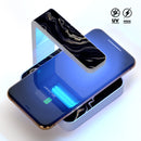 Modern Gold Dark Agate V10 UV Germicidal Sanitizing Sterilizing Wireless Smart Phone Screen Cleaner + Charging Station