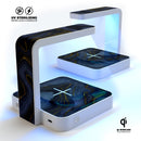 Modern Gold Dark Agate V2 UV Germicidal Sanitizing Sterilizing Wireless Smart Phone Screen Cleaner + Charging Station