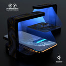 Modern Gold Dark Agate V2 UV Germicidal Sanitizing Sterilizing Wireless Smart Phone Screen Cleaner + Charging Station