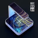 Modern Gold Dark Agate V3 UV Germicidal Sanitizing Sterilizing Wireless Smart Phone Screen Cleaner + Charging Station