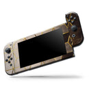 Modern Gold Hex V1 // Skin Decal Wrap Kit for Nintendo Switch Console & Dock, Joy-Cons, Pro Controller, Lite, 3DS XL, 2DS XL, DSi, or Wii - Vinyl Skin Wrap for Nintendo Switch 2, OLED, Lite, Pro Controller, Wii & Classic Handhelds