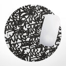 Modern Graffiti Art V1// WaterProof Rubber Foam Backed Anti-Slip Mouse Pad for Home Work Office or Gaming Computer Desk