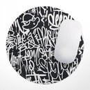 Modern Graffiti Art V2// WaterProof Rubber Foam Backed Anti-Slip Mouse Pad for Home Work Office or Gaming Computer Desk