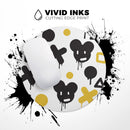 Modern Graffiti Art V3// WaterProof Rubber Foam Backed Anti-Slip Mouse Pad for Home Work Office or Gaming Computer Desk