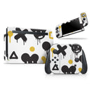 Modern Graffiti Art V3 // Skin Decal Wrap Kit for Nintendo Switch Console & Dock, Joy-Cons, Pro Controller, Lite, 3DS XL, 2DS XL, DSi, or Wii - Vinyl Skin Wrap for Nintendo Switch 2, OLED, Lite, Pro Controller, Wii & Classic Handhelds