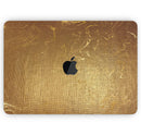 Molten Gold Digital Foil Swirl V11 - Skin Decal Wrap Kit Compatible with the Apple MacBook Pro, Pro with Touch Bar or Air (11", 12", 13", 15" & 16" - All Versions Available)
