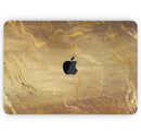 Molten Gold Digital Foil Swirl V1 - Skin Decal Wrap Kit Compatible with the Apple MacBook Pro, Pro with Touch Bar or Air (11", 12", 13", 15" & 16" - All Versions Available)