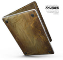 Molten Gold Digital Foil Swirl V1 - Skin Decal Wrap Kit Compatible with the Apple MacBook Pro, Pro with Touch Bar or Air (11", 12", 13", 15" & 16" - All Versions Available)
