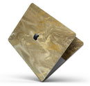 Molten Gold Digital Foil Swirl V4 - Skin Decal Wrap Kit Compatible with the Apple MacBook Pro, Pro with Touch Bar or Air (11", 12", 13", 15" & 16" - All Versions Available)