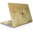 Molten Gold Digital Foil Swirl V5 - Skin Decal Wrap Kit Compatible with the Apple MacBook Pro, Pro with Touch Bar or Air (11", 12", 13", 15" & 16" - All Versions Available)