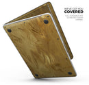 Molten Gold Digital Foil Swirl V5 - Skin Decal Wrap Kit Compatible with the Apple MacBook Pro, Pro with Touch Bar or Air (11", 12", 13", 15" & 16" - All Versions Available)
