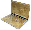 Molten Gold Digital Foil Swirl V5 - Skin Decal Wrap Kit Compatible with the Apple MacBook Pro, Pro with Touch Bar or Air (11", 12", 13", 15" & 16" - All Versions Available)
