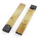 Molten Gold Digital Foil Swirl V10 - Premium Decal Protective Skin-Wrap Sticker compatible with the Juul Labs vaping device