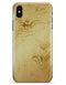 Molten Gold Digital Foil Swirl V10 - iPhone X Clipit Case