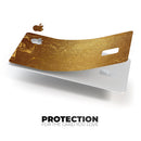 Molten Gold Digital Foil Swirl V11 - Premium Protective Decal Skin-Kit for the Apple Credit Card