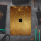 Molten Gold Digital Foil Swirl V11 - Full Body Skin Decal for the Apple iPad Pro 12.9", 11", 10.5", 9.7", Air or Mini (All Models Available)
