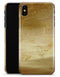Molten Gold Digital Foil Swirl V12 - iPhone X Clipit Case