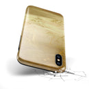 Molten Gold Digital Foil Swirl V12 - iPhone X Swappable Hybrid Case