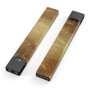 Molten Gold Digital Foil Swirl V1 - Premium Decal Protective Skin-Wrap Sticker compatible with the Juul Labs vaping device