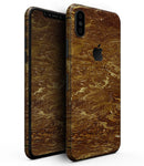 Molten Gold Digital Foil Swirl V2 - iPhone XS MAX, XS/X, 8/8+, 7/7+, 5/5S/SE Skin-Kit (All iPhones Available)