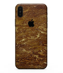 Molten Gold Digital Foil Swirl V2 - iPhone XS MAX, XS/X, 8/8+, 7/7+, 5/5S/SE Skin-Kit (All iPhones Available)